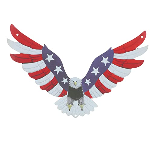 IMIKEYA-American-Eagle-Wall-Decoration-Retro-Wall-Art-Us-Flag-Wall-Art-Flag-Decor-Patriotic-Eagle-Wall-Art-Patriotic-Country-Wall-Art-Metal-Decor-Decoration-Iron-Statue-Animal IMIKEYA American Eagle Wall Decoration Retro Wall Art Us Flag Wall Art Flag Decor Patriotic Eagle Wall Art Patriotic Country Wall Art Metal Decor Decoration Iron Statue Animal