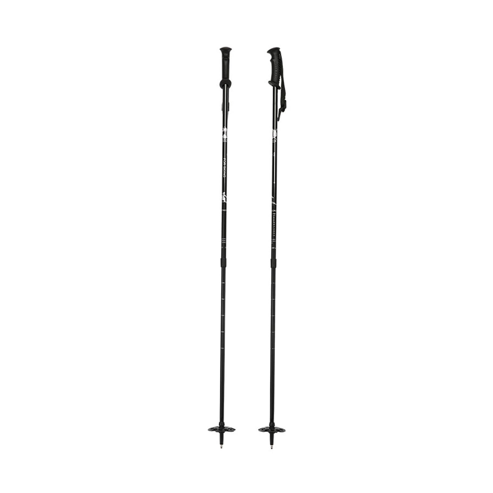 SAZ DEKOR Trekking Poles Aluminum Alloy Hiking Poles for Trekking Climbing Snowshoeing Black-image-40