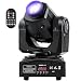 U`King 50W LED Moving Head Light with Remote 8 Gobo 8 Pattern Spotlight by DMX Controlled 9/11 Channel for Disco Club Party Stage Lighting Shows