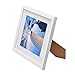 INNOCHEER 11x14 Picture Frame/Diploma Frame Solid Wood with Stand, Extra 2 Mats Fit 5x7 Inch Photo or 8.5x11 Inch Douments/Certificates - Wall Mounting Material Included (Flat White)