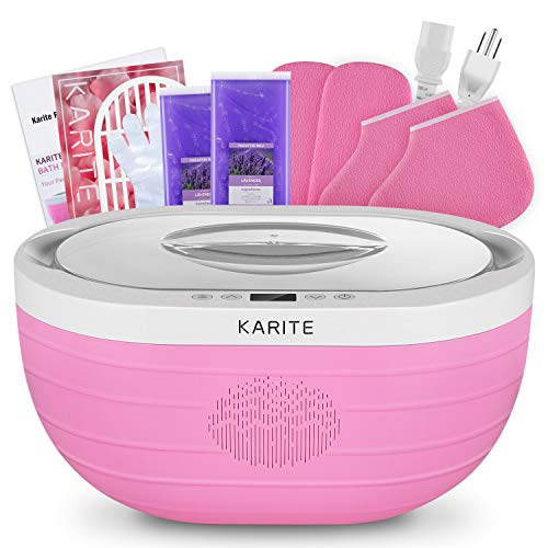 KARITE Paraffin Wax Machine for Hand and Feet, Fast Wax Meltdown Paraffin Bath
