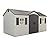Lifetime 6446 Outdoor Storage Shed, 8 x 15 Foot, Desert Sand