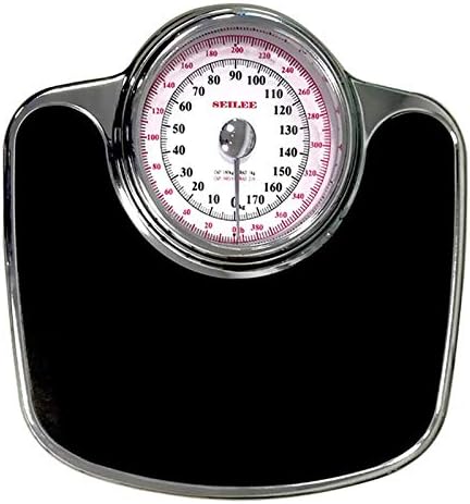 LIUU Mechanical Bathroom Scale,Body Weight Scale for People,Mechanical Scale 400lbs,Oversized Dial Easy Read,Precision,No-Slip