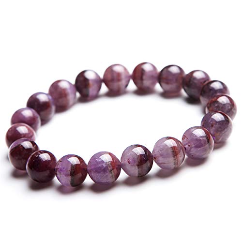 Bracelet cristal violet naturel 23 pierres : le cadeau idéal pour célébrer un moment
