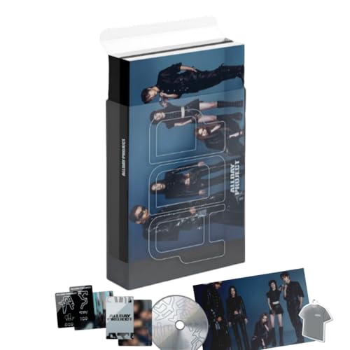 ALLDAY PROJECT ADP 1st EP Album [ONE Ver.] Photobook + CD + 2Photocard + Group Photocard + Fragrance Tag (LOOK AT ME) Black Clr