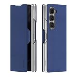 【araree】 Galaxy Z Fold6 対応 ケース 手帳型 レザー 衝撃 保護 スマホケース シンプル おしゃれ 薄型 軽量 手帳型ケース [ GalaxyZFold6 ギャラクシー Z Fold6 SC-55E 対応 携帯ケース ] Bonnet Diary ブルー