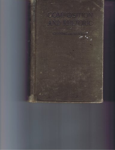 Outlines of Composition and Rhetoric B000BCZA20 Book Cover