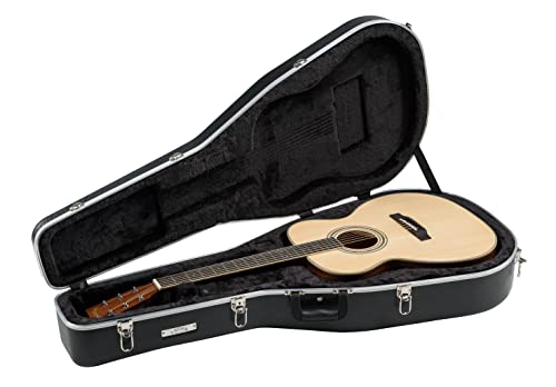Zager Acoutic Guitar - Zad50 Acoustic Guitar Smaller "Om" Size - Solid Spruce/Mahogany - Premier, Handmade Guitars - Acoustic Guitar For Small Hands - Comfortable, Easy-Playing, Handmade Guitar #TOP6