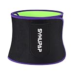 SYXUPAP Waist Trimmer, Waist Trainer Neoprene Sauna Sweat Belt, Back Support, Abdominal Fitness Trai