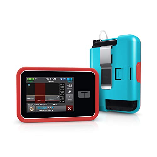 Funda de silicona turquesa para bomba Tandem Diabetes Care T:funda