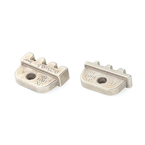 Baugger Mordaza De Engarce De Alambre - Alicates Para Prensar Alicates Para Prensar Jx-1601-10 Awg28-18 0.1-1.0Mm² Bootlace Fijadores de Abrazadera Terminales de Cable Terminal Mandíbulas Molde Para T