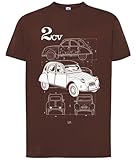 Camiseta 2cv Hombre, Camiseta 2cv, Camiseta Hombre, Camiseta, Regalo, 2cv, Coche Clasico, Regalo Hombre, Regalo Original Hombre, Camiseta Manga Corta, Camiseta Manga Corta Hombre