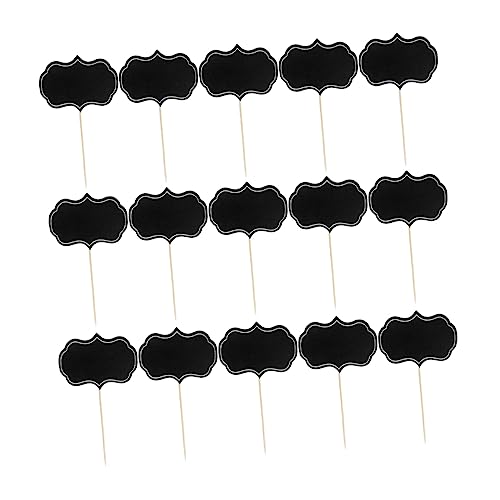 ABOOFAN Cheese Markers Buffet Food Labels 24pcs Food Labels Stickers for Catering