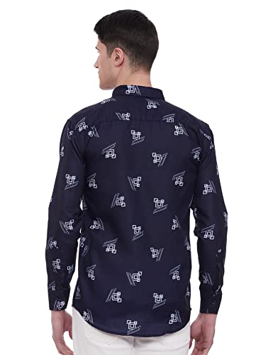 Image of Women's DEZIER Men's Printed Regular Fit Shirt