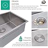 32 Inch Underount Kitchen Sink - Delironexu 16 Gauge Stainless Steel Kitchen Sink Single Bowl - View #9