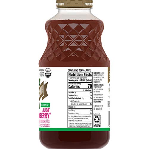 R.w. Knudsen Organic Just Cranberry Juice, 32 Ounces (Packaging May Vary) #TOP2