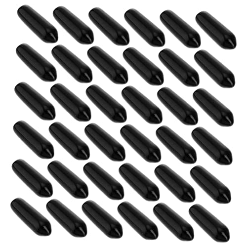 Cabilock 100Pcs PVC Dishwasher Prong Rack Tip Cover Wire Thread Protector Caps Replacement for Dishwasher Rack Protects Dishes from Scratches Shelf Organizer Tip Cap