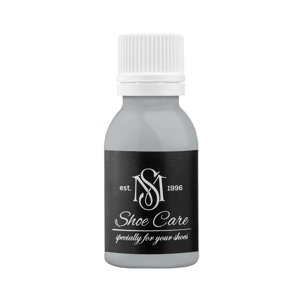 Teinture cuir MAVI STEP gris froid moyen NCS S 3502-B pour la rénovation de baskets et sacs 50 ml