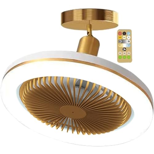 Luz de Ventilador Restaurante Minimalista pequeño Ventilador de Techo luz Cocina Dormitorio Dormitorio Noche Ventilador de Techo luz