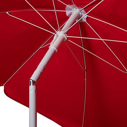 PICNIC TIME NCAA Georgia Bulldogs Outdoor Canopy Sunshade Beach Umbrella 5.5' - Small Patio Umbrella - Beach Chair Umbrella by PICNIC TIME - Image 8