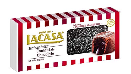 Lacasa Turrón Praline Coulant de Chocolate, 230g