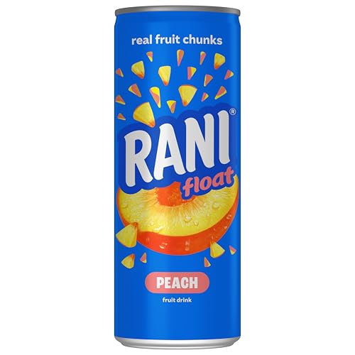 Rani Float Peach Fruit Drink 240ml (Sugar)