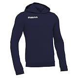 Macron Herren Kapuze Banjo Sweatshirt, blau, 3XS