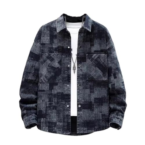 Veste en jean jaune homme pour vos sorties casual et week-ends printaniers