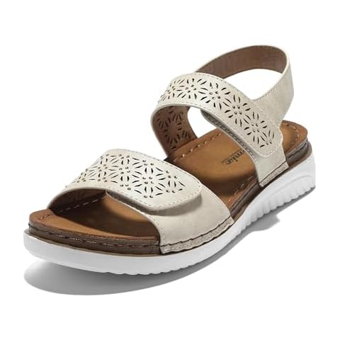 JOMIX Sandales Sport Femme Beige 39 Cover