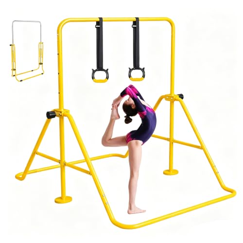 Gymnastikstange Kinder Reckstange Indoor Outdoor Faltbar Höhenverstellbar