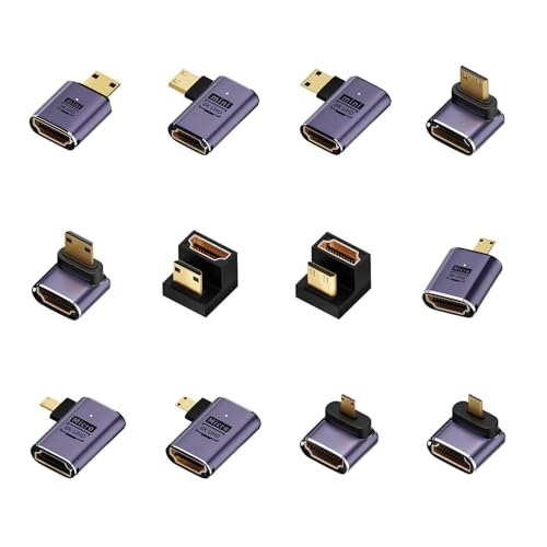 S̓{ Micro Mini HDMIIX HDMIX ϊA_v^ 8K@60Hz 4K@120Hz UHD2.1 HDCP 3D Xg[g L U LEDCg ^ 8Kf hdmiA_v^ bLRlN^ yr[Mۏ