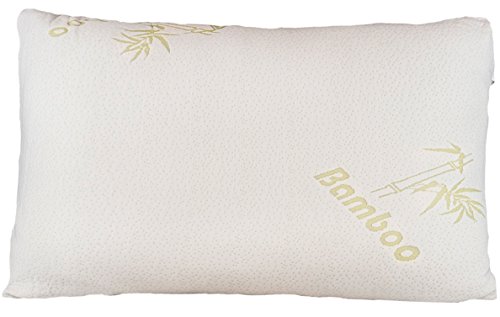 Relax Home Life - Bamboo Pillow With Shredded Memory Foam and Stay Cool Removable Cover (Queen) by Relax Home Life