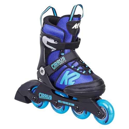 K2 Skates Inline Skates Cirrus B Jungen Inline Skates — Black - Blue —...
