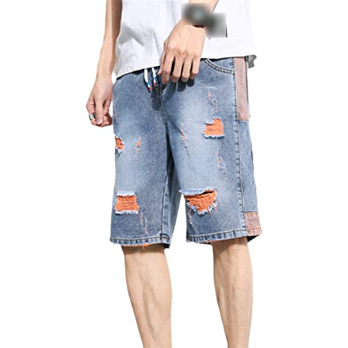 Short en jean homme printemps et été Kelsiop pour rester élégant et à l'aise aux affaires