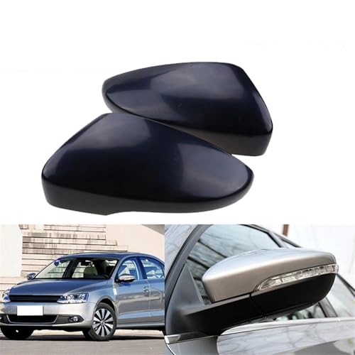 Auto rétroviseurs coques remplacement pour VW Scirocco 2009-2016 accessoires noir mat - 5