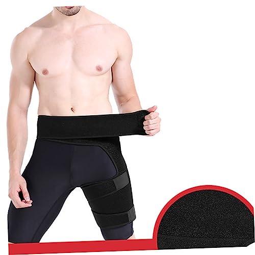 Faja compresiva ajustable para cadera y soporte de pierna miniatura 4