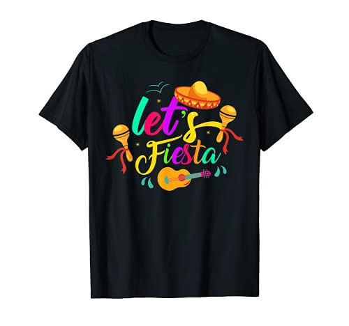 Let's Fiesta Mexico Lover Cinco de Mayo T-Shirt