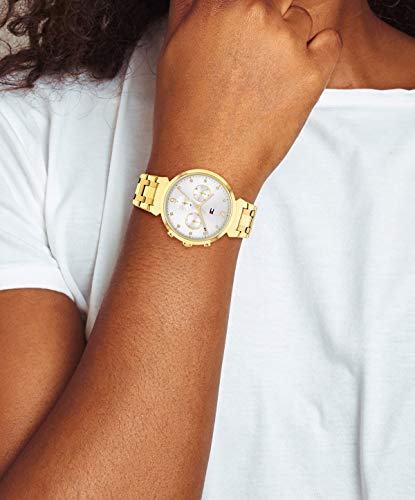 Tommy Hilfigher White Dial Watch for Men -TH1782344W - Image 4