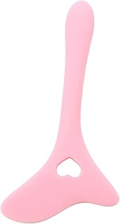 NUJUN Eyeliner Stencils Wing Tips Silicone Eyeliner Aid Marscara Drawing Aid Lipstick Wearing Aid Face Cream Resusable Silicone Eyeliner Applicator Tool,Pink