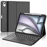 Protégez Parfaitement pour Votre iPad Air 11 M2/M3/N4 : Clavier Coque pour iPad couverture complète des bords qui offre une excellente protection, la couche intérieure fournit un coussin à motif de grille en nid d'abeille qui peut libérer plus de 80% de chaleur, protéger votre de la surchauffe et prolonger la durée de vie. L'intérieur est en PU souple, qui peut protéger efficacement en cas de choc.