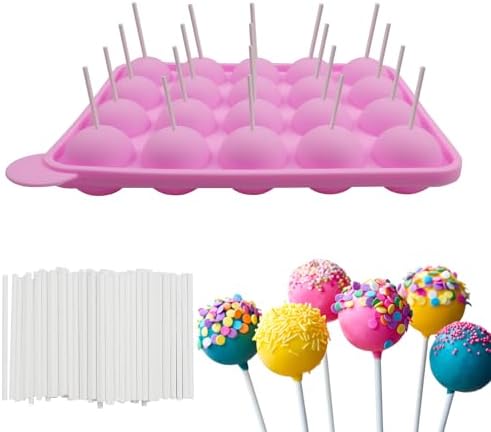 SHSHbuy Moule Pop Cake,Moule Sucette Moulle Popcakes,Moules à