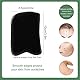 EQLEF Büffelhorn Gua Sha Massage-Set - Massagebrett mit Scraping-Technik für Gesicht und Körper