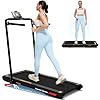 Sperax 4 in 1 Foldable Walking Vibration Pad with 6% Incline,7.5 MPH Treadmills for Home with Remote Control, 3.0HP Walking Pad Treadmill with APP(Auto Incline)