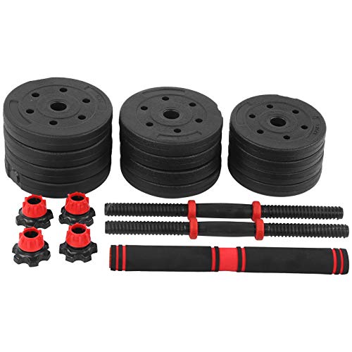 Kit Haltères Réglables 4 En 1 KOMFOTTEU - Haltères, Barre, Kettlebells, Pompes - Poids 1,25/1,5/2 Kg, Total 21 Kg - 10