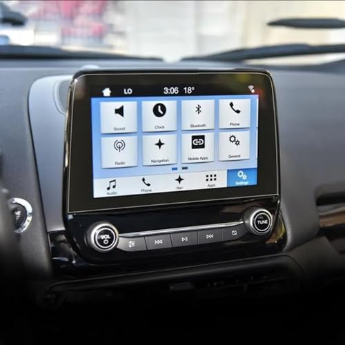 Film protection écran GPS anti-rayures pour Ford Fiesta MK8 Ecosport tactile 8" non jaunissant