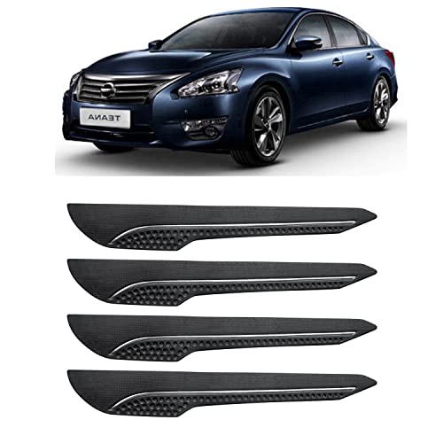 Image of AOSIS-Car Bumper Protector /Bumper Guard for Nissan Teana with Single Chrome Stripe (4-Pcs)