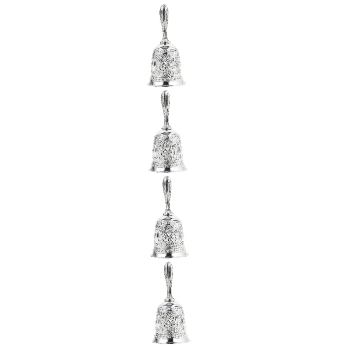 ARTIBETTER 4 Piezas Campana de Mano de Metal Campana de Servicio Clases y Recepciones