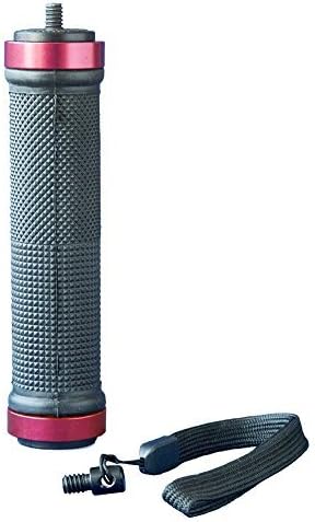 RETICAMHand Grip - All Metal Heavy-Duty Handgrip Stabilizer for Cameras, GoPro and Smartphones (Grip Only) - HG10, Aluminum, Red