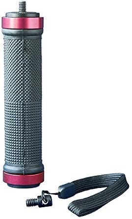 RetiCAM Hand Grip - All Metal Heavy-Duty Handgrip Stabilizer for Cameras, GoPro and Smartphones Grip Only - HG10, Aluminum, Red