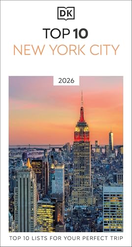 DK Top 10 New York City Guide with Folded Map